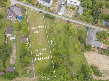 Prodej pozemku pro bydlení, 1 144 m²