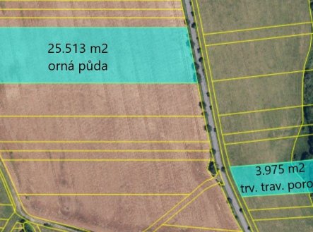 Prodej pozemku, zemědělská půda, 50 143 m²