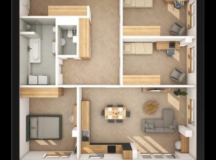 Prodej bytu, 4+kk, 116 m²