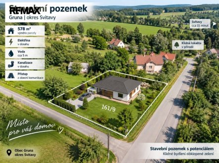Prodej pozemku pro bydlení, 578 m²