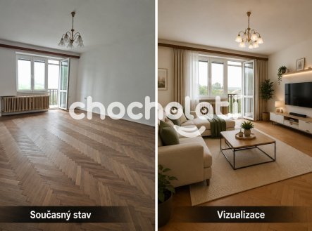 Prodej bytu, 3+1, 75 m²