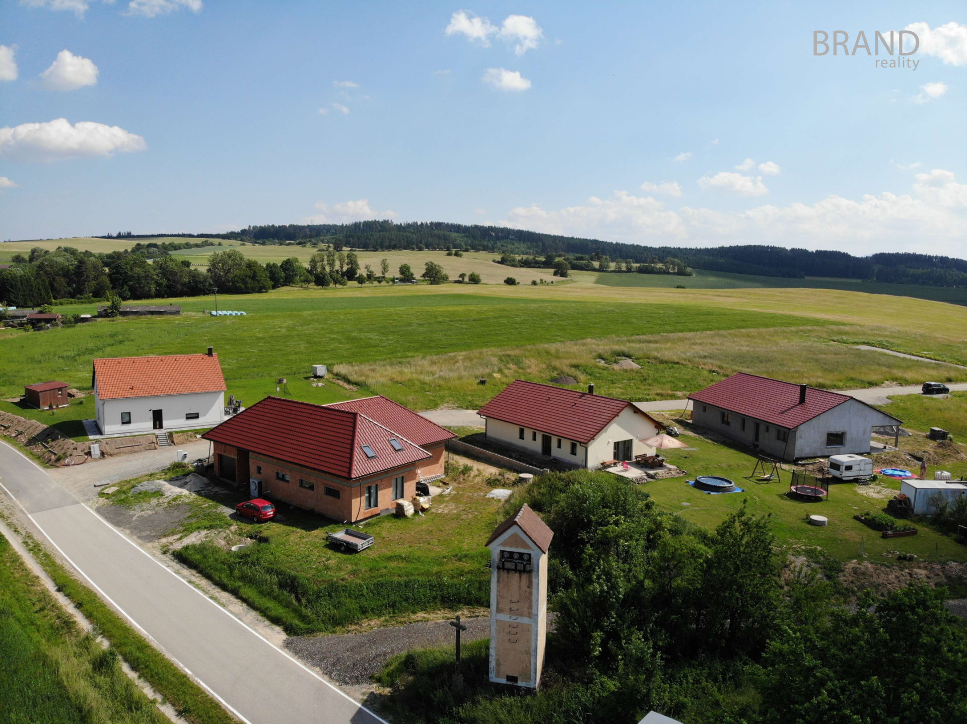 Prodej stavebního pozemku 800 m2, Milejovice, okr. Strakonice. 