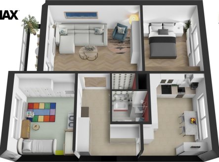 Pronájem bytu, 3+1, 76 m²