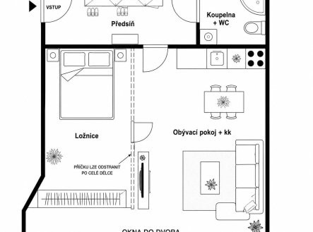 Prodej obchodní prostory, 50 m²