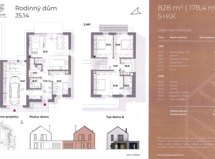 Pronájem domu/vily, 178 m²