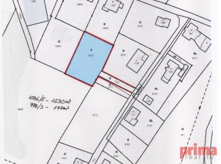 Prodej pozemku pro bydlení, 1 230 m²