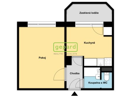 Prodej bytu, 1+1, 37 m²