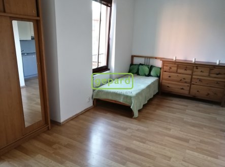 Pronájem bytu, 1+kk, 27 m²