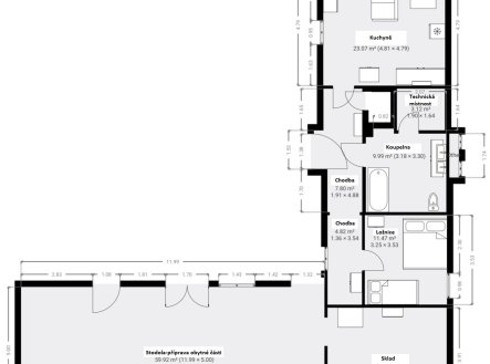 Prodej domu/vily, 70 m²