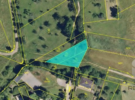 Prodej pozemku, trvalý travní porost, 595 m²
