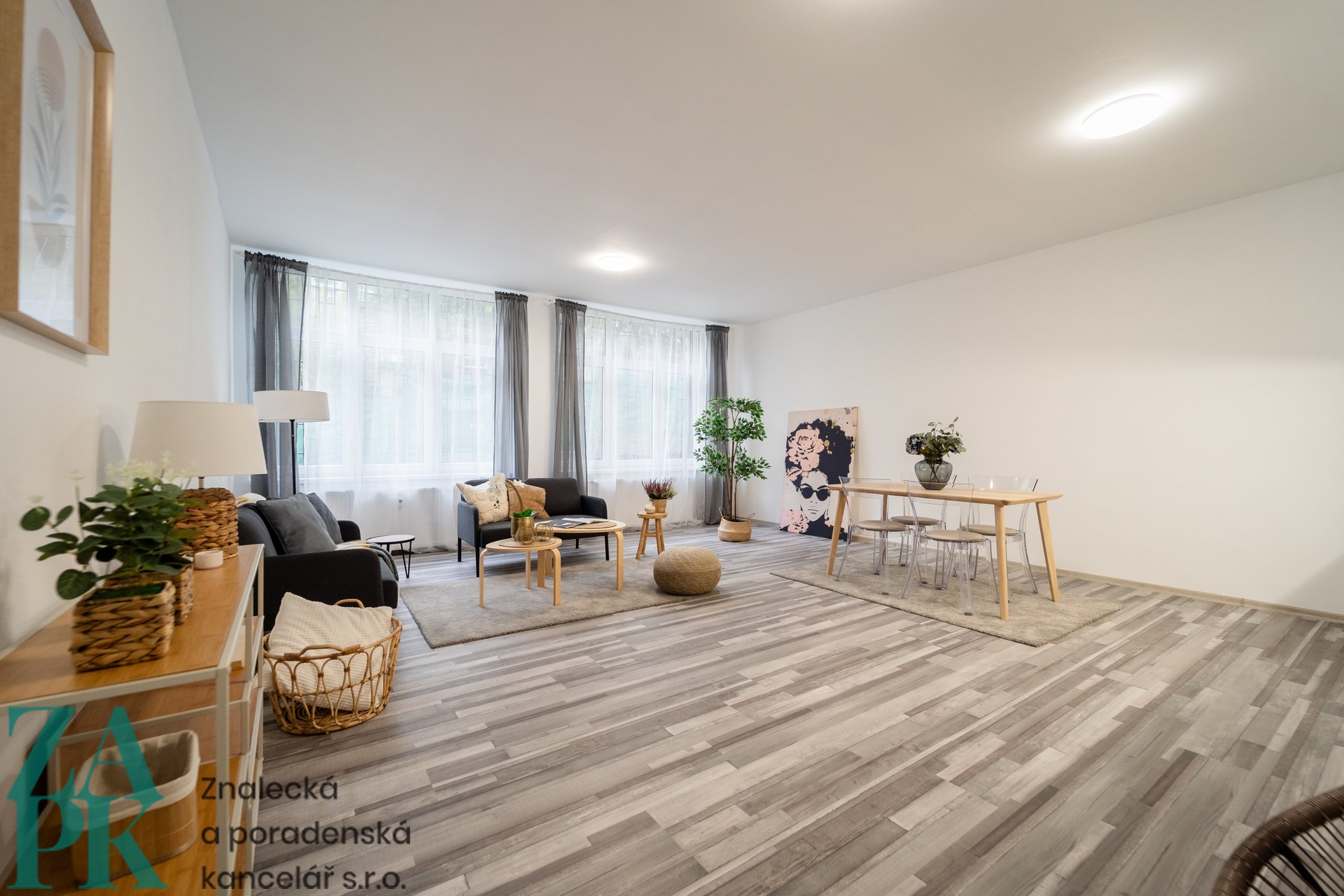 Pronájem bytu 1+kk 55 m², Ústí nad Labem - Střekov