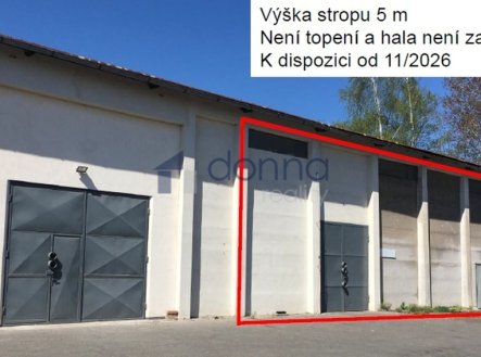 Pronájem skladu, 158 m²