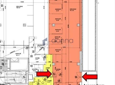 Pronájem obchodní prostory, 194 m²