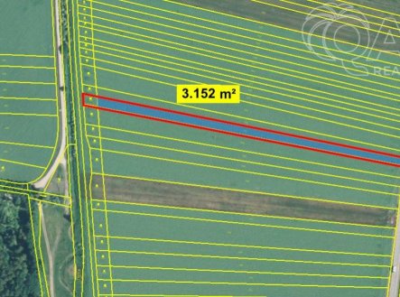 Prodej pozemku, zemědělská půda, 3 152 m² obrázek