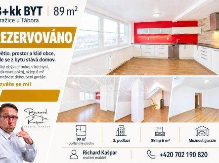 Prodej bytu, 3+kk, 95 m²