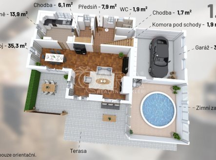 Prodej domu/vily, 257 m²