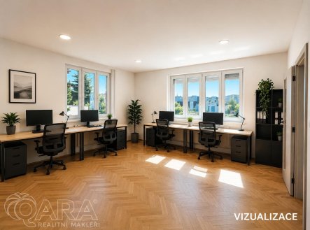 Pronájem kanceláře, 80 m²