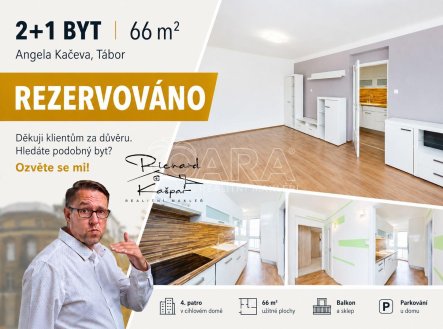 Prodej bytu, 2+1, 66 m²
