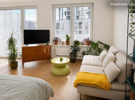 Pronájem bytu, 1+kk, 46 m²