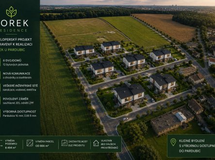 Prodej pozemku pro bydlení, 8 494 m²