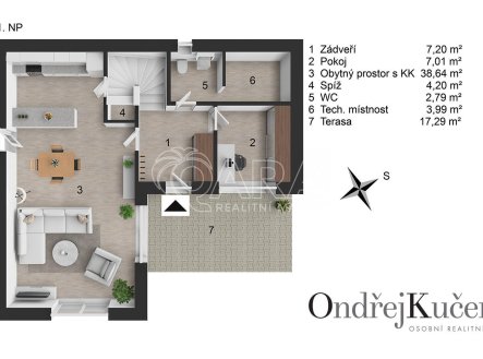 Pronájem domu/vily, 130 m²