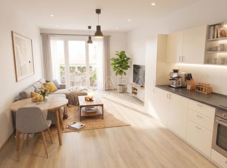 Prodej bytu, 1+kk, 42 m²