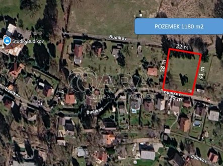 Prodej pozemku pro bydlení, 1 180 m²