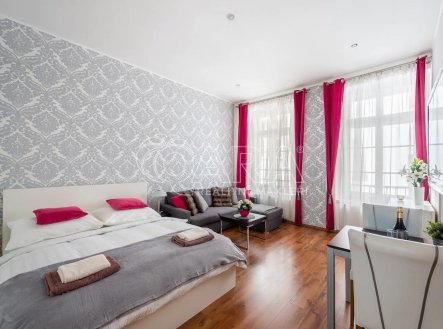 Pronájem bytu, 1+kk, 39,6 m²