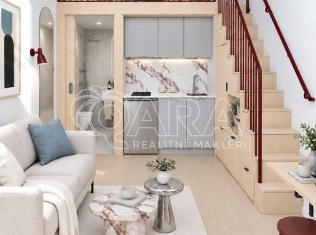 Prodej bytu, 1+kk, 22,7 m²