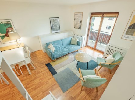 Pronájem bytu, 1+kk, 38 m²