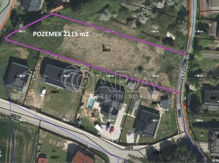 Prodej pozemku pro bydlení, 2 115 m²