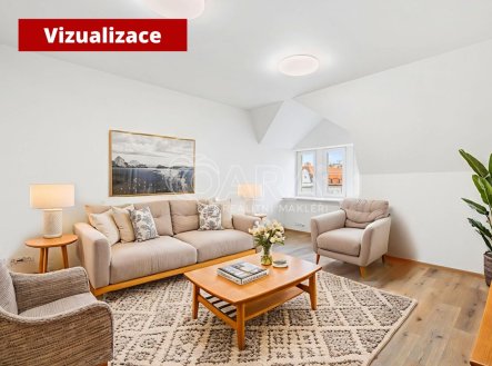 Pronájem bytu, 3+kk, 74 m²