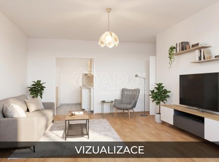 Prodej bytu, 2+kk, 47 m²