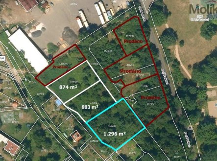 Prodej pozemku pro bydlení, 1 296 m² obrázek