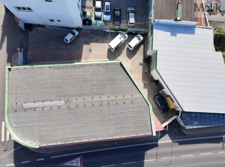 Prodej komerčního objektu, průmyslový areál, 371 m²