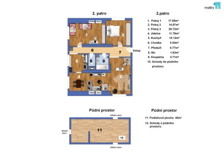 Prodej bytu, 3+kk, 151 m²