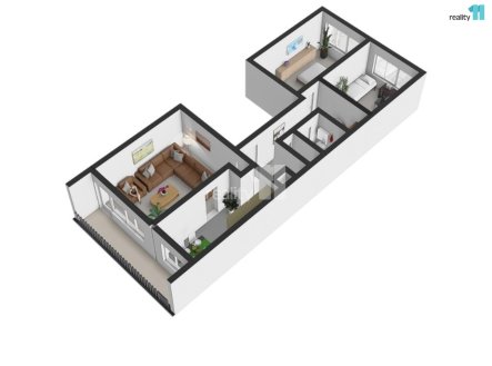 Pronájem bytu, 3+1, 84 m²