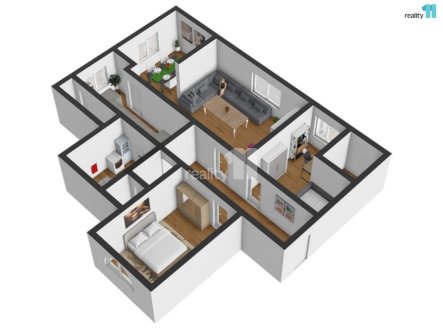 Prodej bytu, 3+1, 101 m²