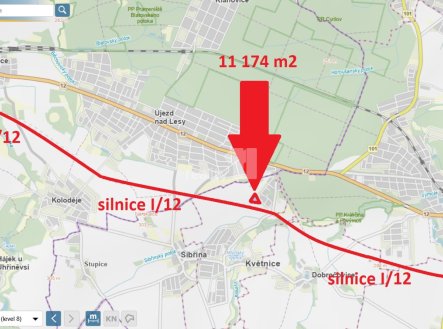 Prodej pozemku, zemědělská půda, 11 174 m²
