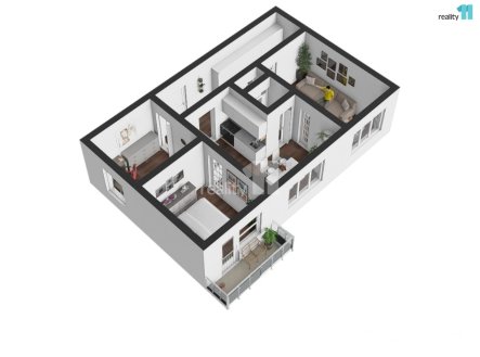 Prodej bytu, 3+1, 72 m²