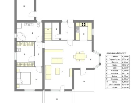 Prodej domu/vily, 210 m²