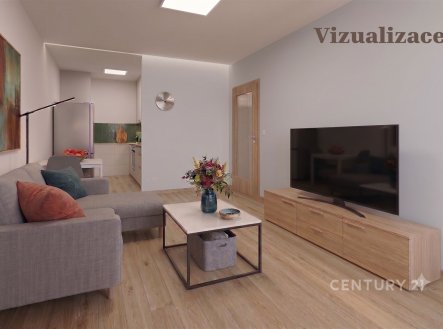 Prodej bytu, 2+kk, 43 m²