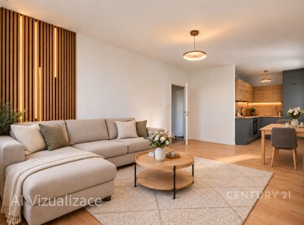 Prodej bytu, 2+kk, 44 m²