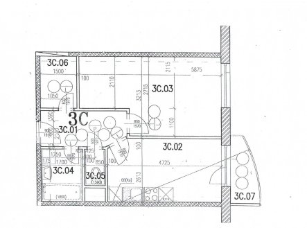 Pronájem bytu, 1+1, 42 m²