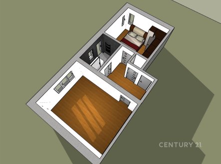 Pronájem bytu, 2+kk, 65 m²