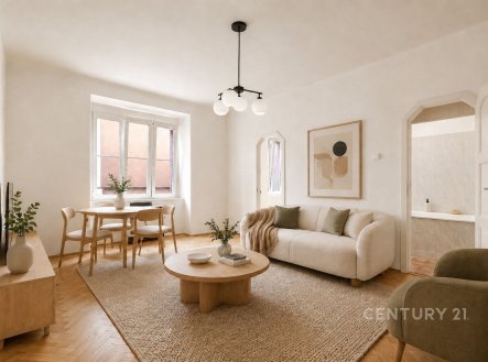 Prodej bytu, 2+1, 61 m²