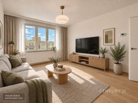 Prodej bytu, 2+1, 54 m²