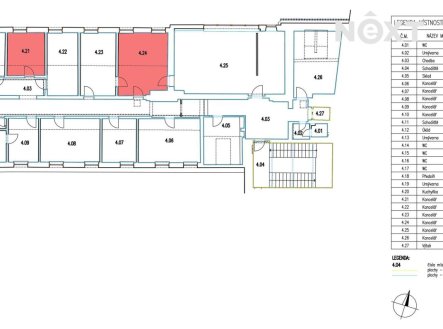 Pronájem kanceláře, 12 m²