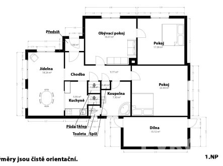 Prodej domu/vily, 122 m²