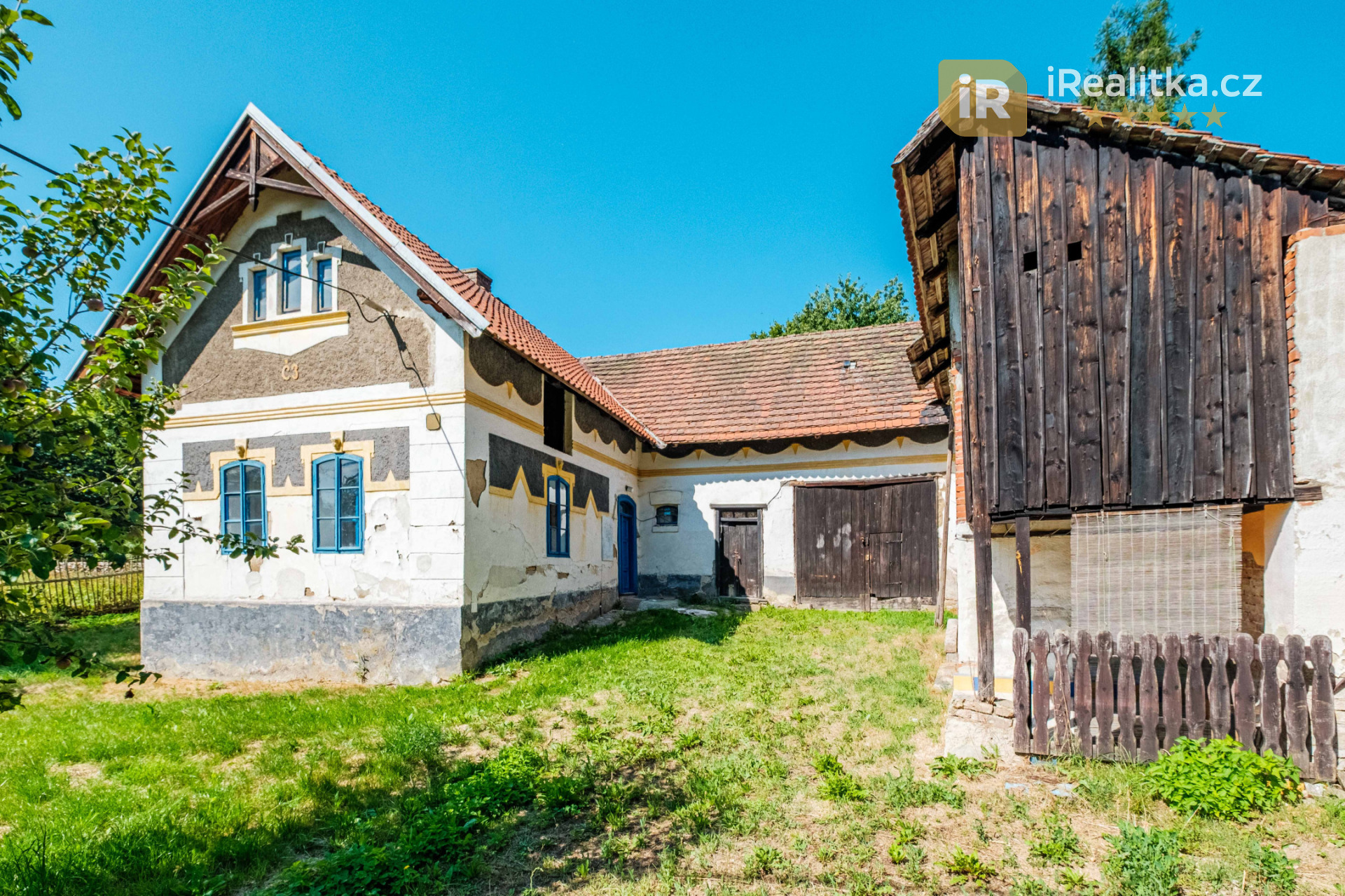 Prodej historické usedlosti, Březnice - Dobrá Voda (Příbram)